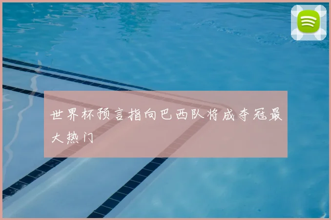 世界杯预言指向巴西队将成夺冠最大热门