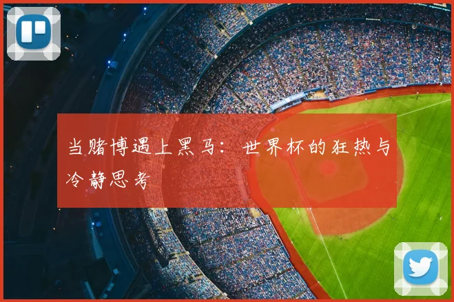 当赌博遇上黑马:世界杯的狂热与冷静思考