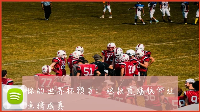 你的世界杯预言：这款直播软件让竞猜成真